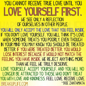 Love YOU first