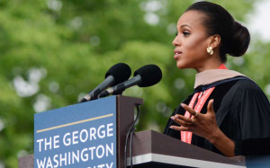 Best Quotes from Kerry Washington's and Stephen Colbert's Graduation ...