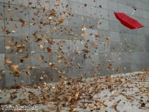 How to avoid being blown off course by the windy weather