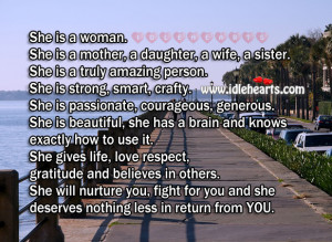 You Are a Beautiful Strong Women Quotes