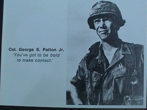 Patton: the movie and a touch of history