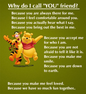 What does “friend” mean?