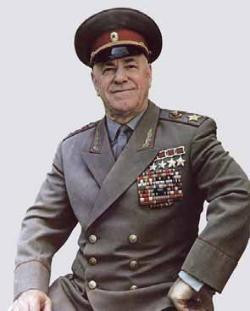 Marshal Georgi Zhukov: The smile of a mass murderer.