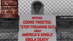 ... that simply quotes Chris Coons directly from his Twitter page
