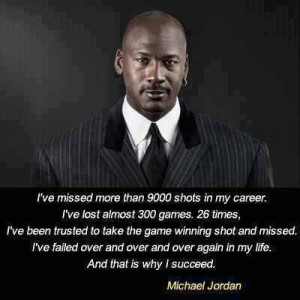 Michael Jordan success quote