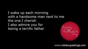 short messages father's day for husband