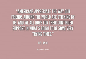 Appreciate Your Friendship Quotes