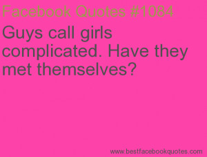 Related Pictures complicated girls facebook funny jokes