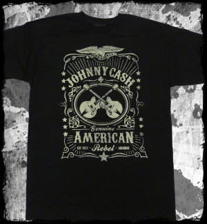 Johnny Cash T Shirt American
