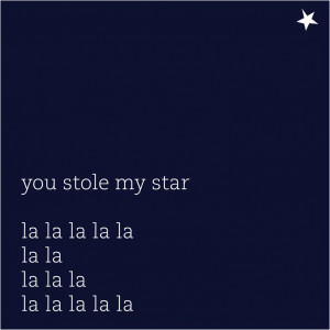 you stole my star | coldplay | princess of china