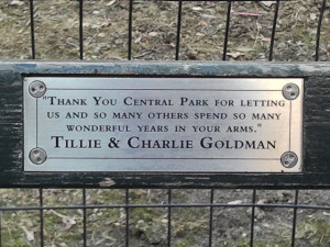 Love is what makes two people sit in the middle of a bench when there ...