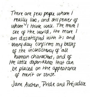 ... - Jane Austen~~ This should stand as the quote that defines me