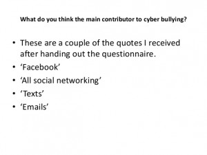 to cyber bullying that cyber bullying be empathy building bullying