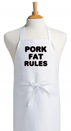 Cooking Apron Pork Fat Rules | Kitchen Aprons With Funny Sayings