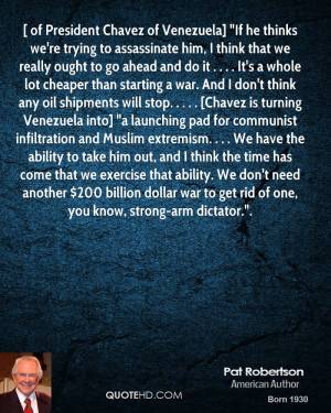 ... extremism. . . . We have the ability to take him out, and I think the