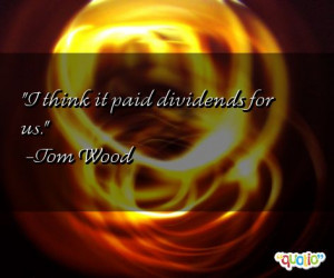 Dividends Quotes