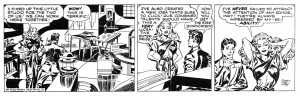 Buried Treasure #2 [1986] – “Inky” – proposed comic strip