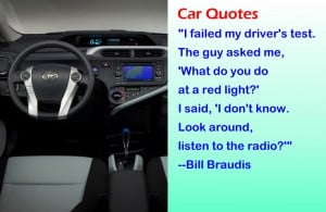 Funny Quotes about Cars