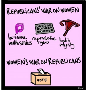 Republicans’ War on Women vs. Women’s War on Republicans
