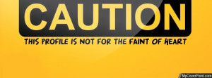 Caution Facebook Timeline Cover