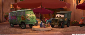 Quotes from “Cars 2”.