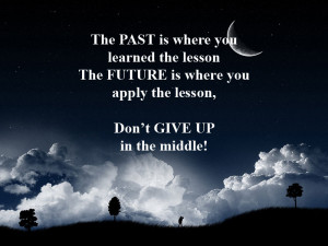 Don't GIVE UP in the Middle