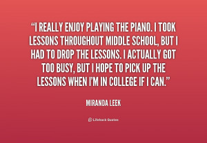 Quotes About Piano