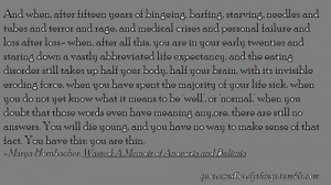 Pro Ana Thinspiration Quotes