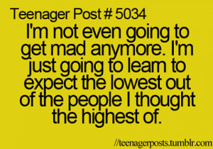 not even going to get mad anymore. I'm just going to learn to ...