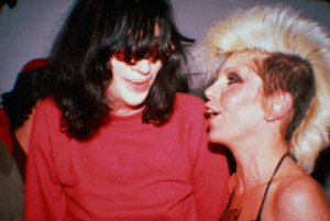 Joey Ramone and Wendy O Williams in 1983 photographed by Debra Trebitz
