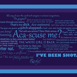 Pitch Perfect Quotes Poster - PURPLE | Poster