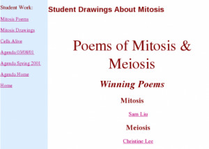 Poems of Mitosis & Meiosis