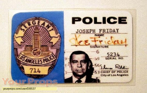 dragnet identification cards