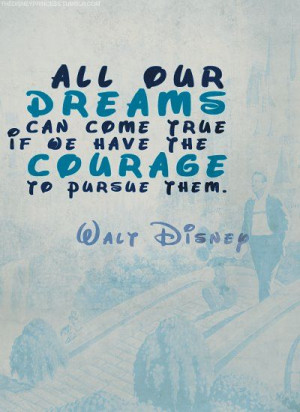 Walt Disney's aphorism