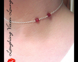 Vampire Necklace - Vampire Jewelry - Vampire Bite Necklace - Mark Of ...