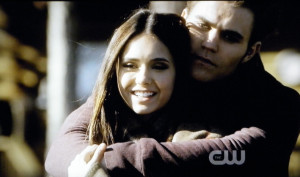 The Vampire Diaries : Stefan and Elena were extremely adorable in this ...