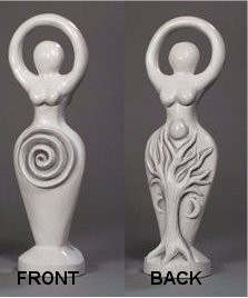 spiral goddess statue 8 this delicate spiral goddess was designed for ...