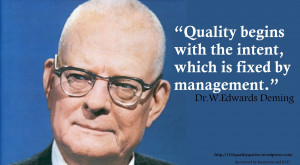 Quote from Dr. Deming