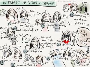 Toxic Friends Quotes Toxic friends are