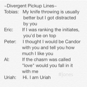Hi. I am Uriah lol Divergent Humour