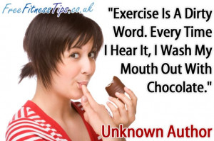 wash my mouth out with chocolate time exercise fitness meetville