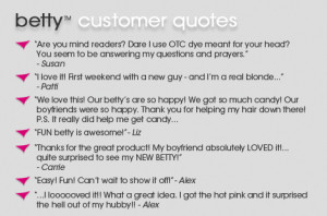 Satisfied Customer Quotes