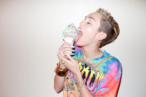 Miley Cyrus bares ALL, smokes blunts and sucks her thumb in NSFW Terry ...