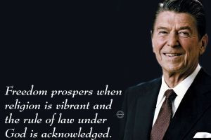 Ronald Reagan – Freedom, Religion Quotes Images