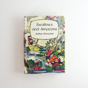 Swallows and Amazons Arthur Ransome Vintage by bookBW on Etsy, $98.00