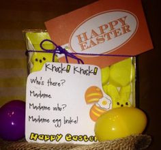 ... Easter, teacher gift, Easter printable, Easter joke, handout, Easter