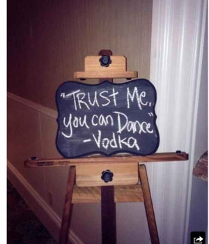 Include vodka quotes for the dance floor
