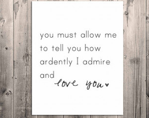 You How Ardently Admire And