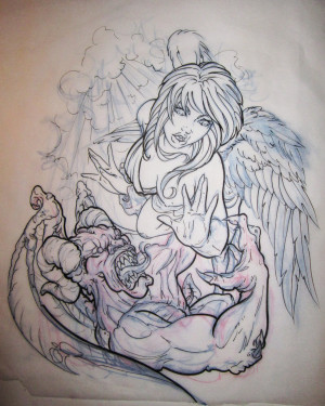 angels vs demons by tka13