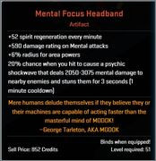 Mental Focus Headband